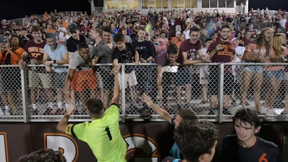 VT Mens Soccer vs Notre Dame